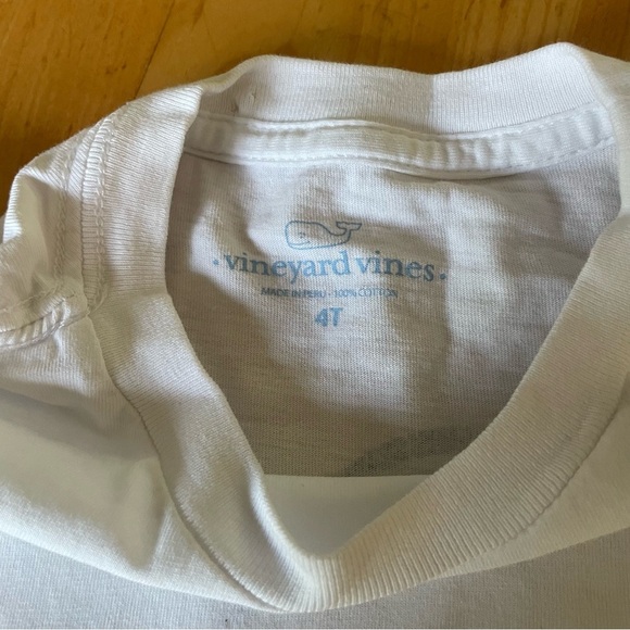 Vineyard Vines Kids White Long Sleeve Shirt size 4T - Picture 5 of 7